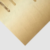 ドリップ金ゴールド絵を描グリッターアクセント輝く 薄葉紙 (詳細)