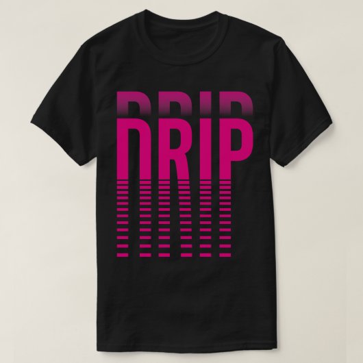 ドリップ Tシャツ (デザイン正面)