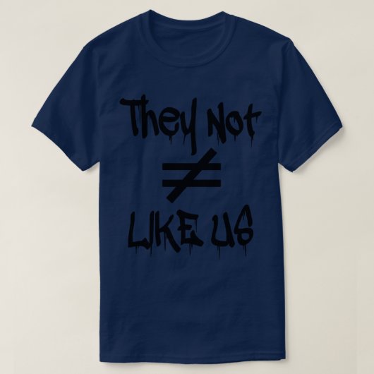 ドリップTシャツが嫌いだ Tシャツ (デザイン正面)
