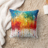 ドリッ絵を描プ クッション (ブランケット)