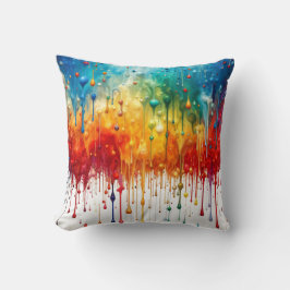 ドリッ絵を描プ クッション