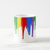 ドリッ絵を描モダングArt Coffee Mug コーヒーマグカップ (中央)