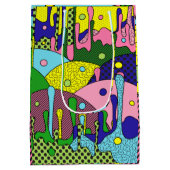 ドリピトリップ（幻覚体験）のようなー ミディアムペーパーバッグ (裏面)