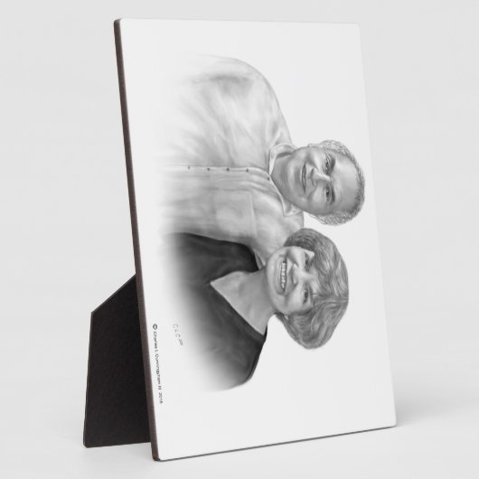 ドリフカの10x8 フォトプラーク (側面)