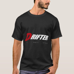 ドリフター - 頭文字Dスタイル ドリフト走行 - ライン、角度、 Tシャツ