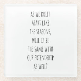 ドリフトアパートガラスコースター ガラスコースター