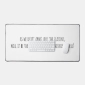 ドリフトアパートデスクマット デスクマット (キーボード&マウス)