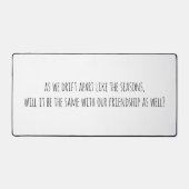 ドリフトアパートデスクマット デスクマット (正面)