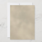 ドリフトウッドアーチピンク&ホワイトローズビーチ結婚式 招待状 (裏面)