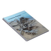 ドリフトウッドインディアナデュネス国立公園磁石ポスト ノートブック (右側)