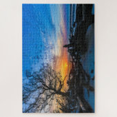 ドリフトウッドツリー墓地ビューフォートSCビーチ ジグソーパズル (縦)