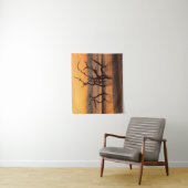 ドリフトウッドビーチアットサンライズジキル島ジョージア タペストリー (インサイチュ)