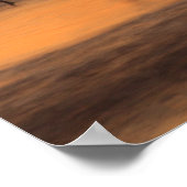 ドリフトウッドビーチアットサンライズジキル島ジョージア ポスター (角)