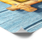 ドリフトウッドビーチハウスファミリーサインポスター2 ポスター (角)