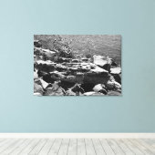 ドリフトウッド キャンバスプリント (インサイチュ (ウッドフロア))