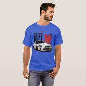 ドリフトカー少年レトロ Tシャツ (正面フル)