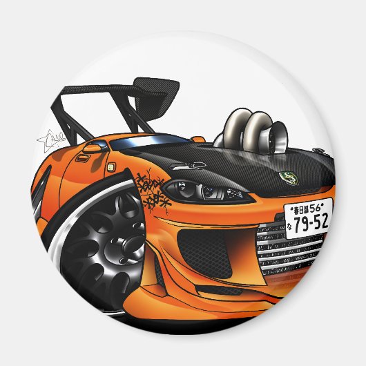 ドリフトシルビア マグネット (正面)