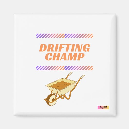 ドリフトチャンピオン マグネット (正面)