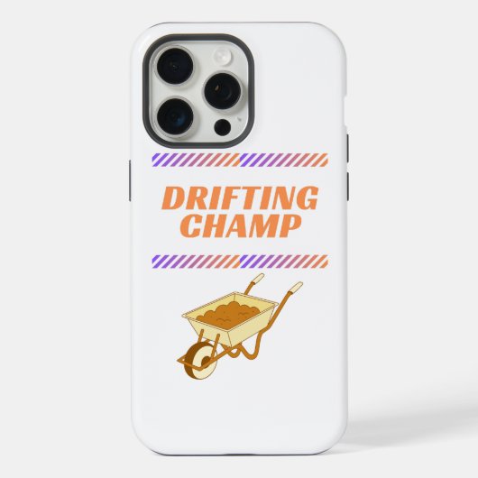 ドリフトチャンピオン iPhoneケース (裏面)