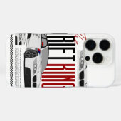 ドリフトマシン - スピードとスモーク iPhoneケース Case-Mate iPhoneケース (裏面 (横))