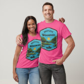 ドリフトレスウィスコンシンのロゴカラー Tシャツ (ユニセックス)