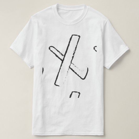 ドリフトX Tシャツ (デザイン正面)