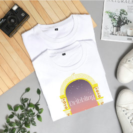 ドリブル彼のモットーおもしろいモロッコサッカー Tシャツ