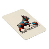 ドリブル。ストライク。繰り返す。 マグネット (右側)