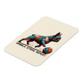 ドリブル。ストライク。繰り返す。 マグネット (左側)