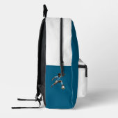 ドリブル プリントバックパック (左)