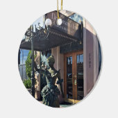 ドリマンズイン,ニューポートビーチ,カリフォルニア セラミックオーナメント (左)