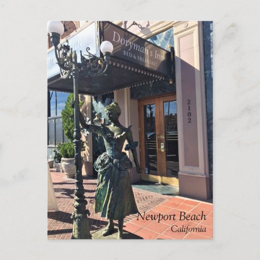 ドリマンズイン，ニューポートビーチ，カリフォルニア ポストカード (正面)