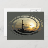 ドリリングリグのはがき ポストカード (正面/裏面)