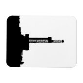 ドリリングリグシルエット マグネット (横)