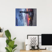 ドリリングリグ ポスター (ホームオフィス)