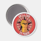 ドリルがパワー マグネット (正面/裏面)