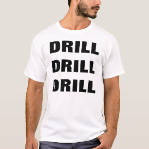 ドリルのドリルのドリル Tシャツ