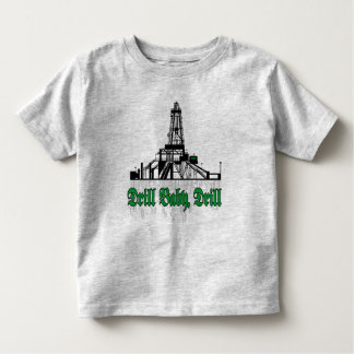 ドリルのベビーのドリル トドラーTシャツ