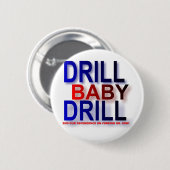ドリルのベビーのドリル 缶バッジ (正面&裏面)