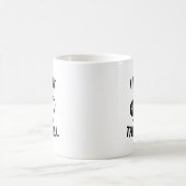ドリルを知っている コーヒーマグカップ (中央)