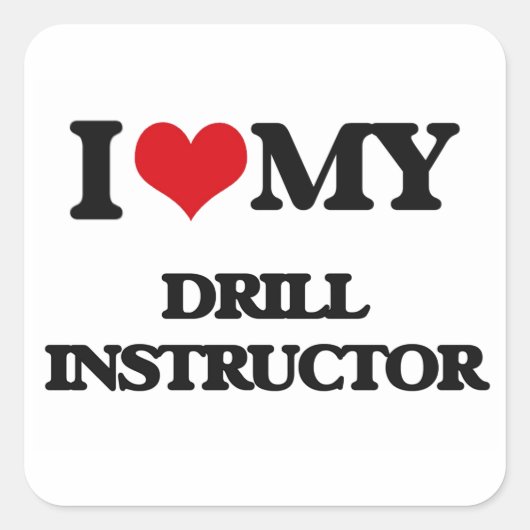 ドリルインストラクター スクエアシール (正面)