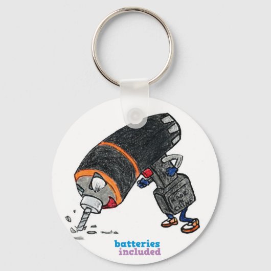 ドリルキーリング キーホルダー (正面)