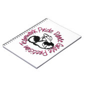 ドリルチーム-ダンスグレースプレシジョンチームワークプライド ノートブック (左側)