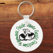 ドリルチーム – ダンスグレース精密チームワークプライド キーホルダー (正面)