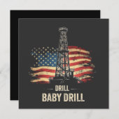 ドリルベビードリルアメリカのトランプのエネルギー経済 シーズンカード (正面/裏面)