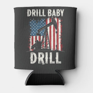 ドリルベビードリルアメリカのトランプのエネルギー経済 缶クーラー