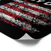 ドリルベビードリルトランプ2024大統領選挙代表 ポスター (角)