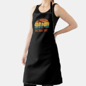 ドリルベビードリルレトロサンセットスタイル エプロン (インサイチュ)