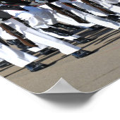 ドリル静かチームポスター ポスター (角)