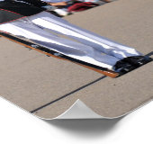 ドリル静かチーム精度ポスター ポスター (角)